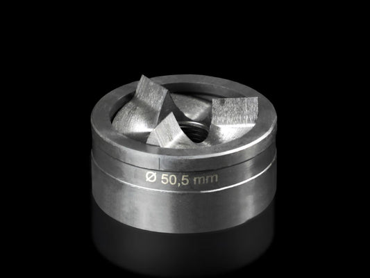 Rittal AS 4055.550 Spalt-Blechlocher rund für Stahlblech, mit 3-fach Teilung