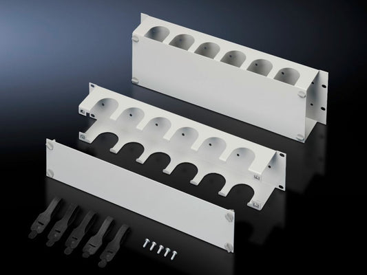 Rittal DK 7158.100, Cable management duct, horizontal 482.6 mm (19")