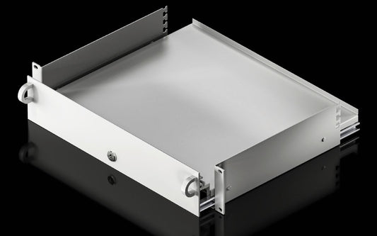 Rittal DK 7281.035, Keyboard drawer 2 U for one 482.6 mm (19") mounting level