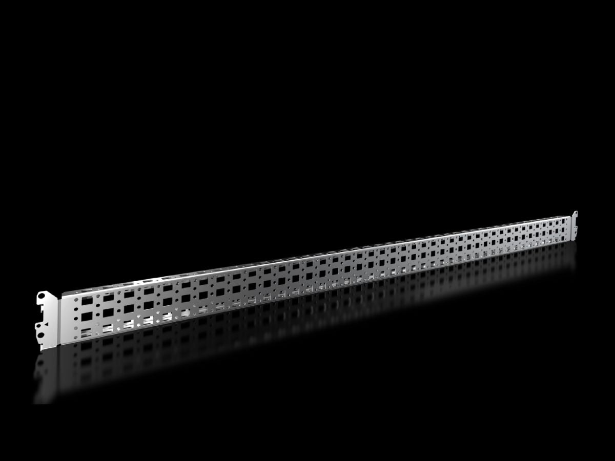 Rittal VX 8617.160, Punched section with mounting flange, 23 x 64 mm for VX, VX IT, VX SE, AX plastic