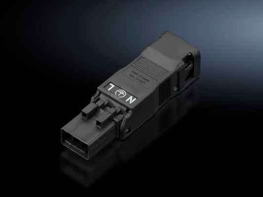 Rittal SZ 2500.630, Connection accessories for self-assembly for LED system light, connector/jack