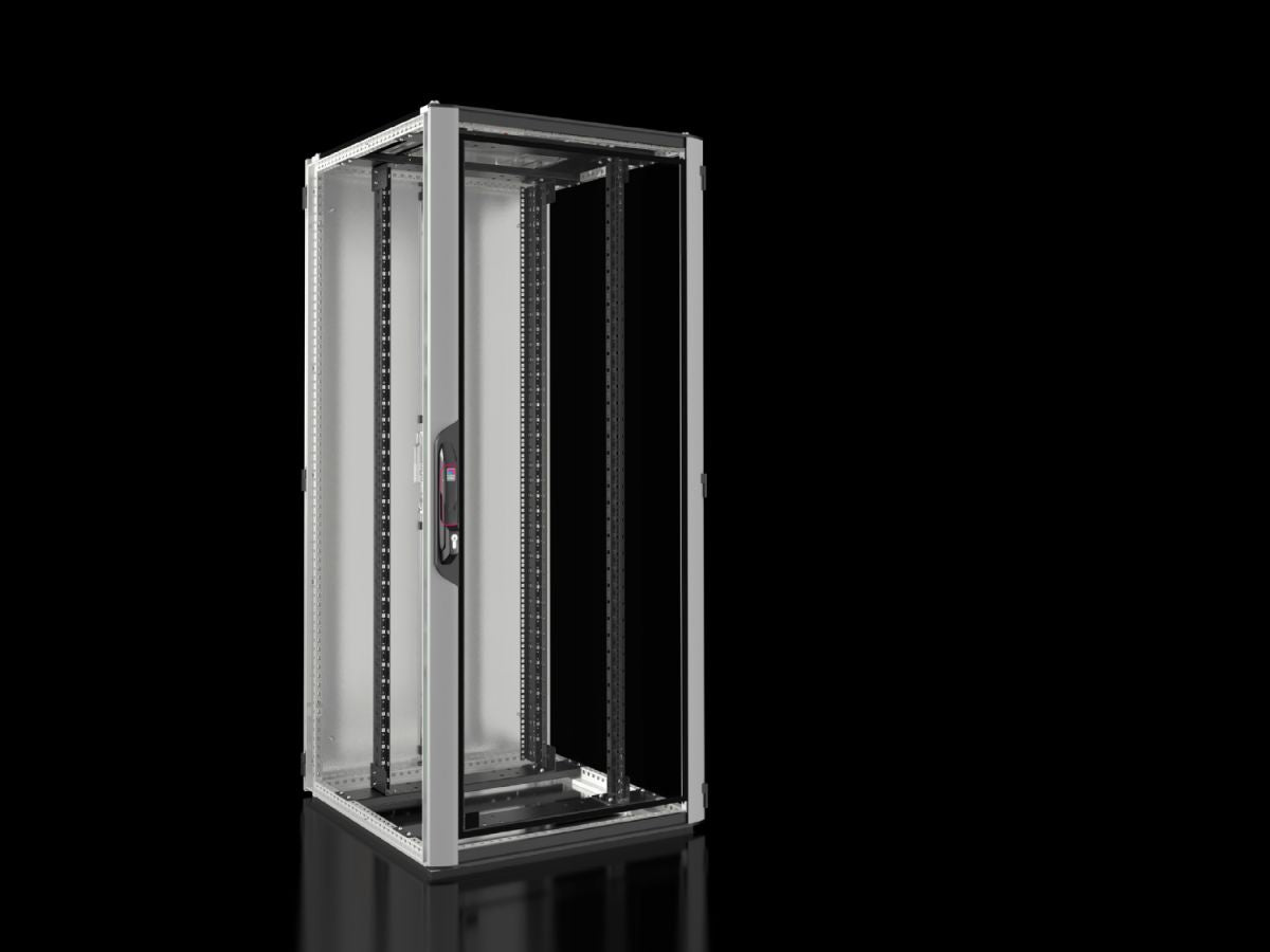 Rittal VX 5305.124, Network/server rack VX IT with glazed door, with 482.6 mm (19") mounting angles, standard