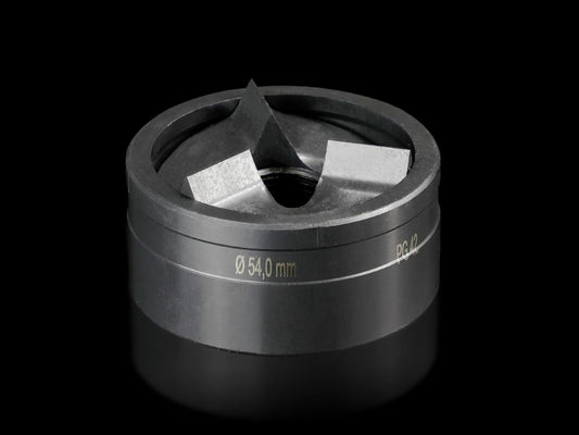 Rittal AS 4055.554 Spalt-Blechlocher rund für Stahlblech, mit 3-fach Teilung