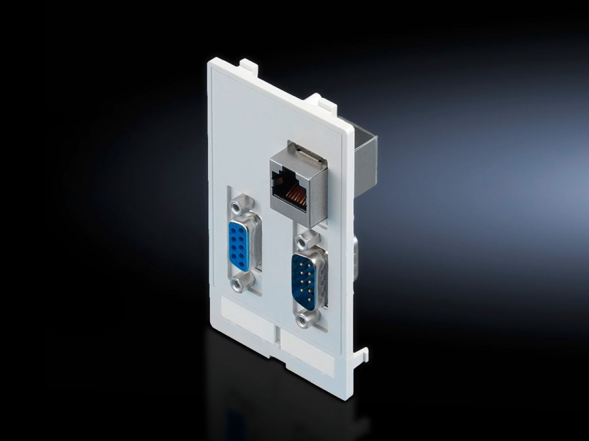 Rittal SZ 2482.550, Interface insert For mounting frame, modular interface flap