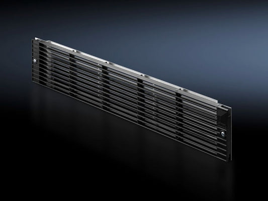Rittal SK 3176.000, Front outlet grille 2 U for tangential fans