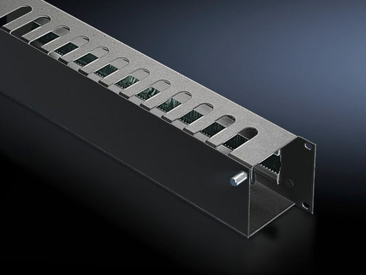 Rittal DK 5502.235, Cable management panel with front flap