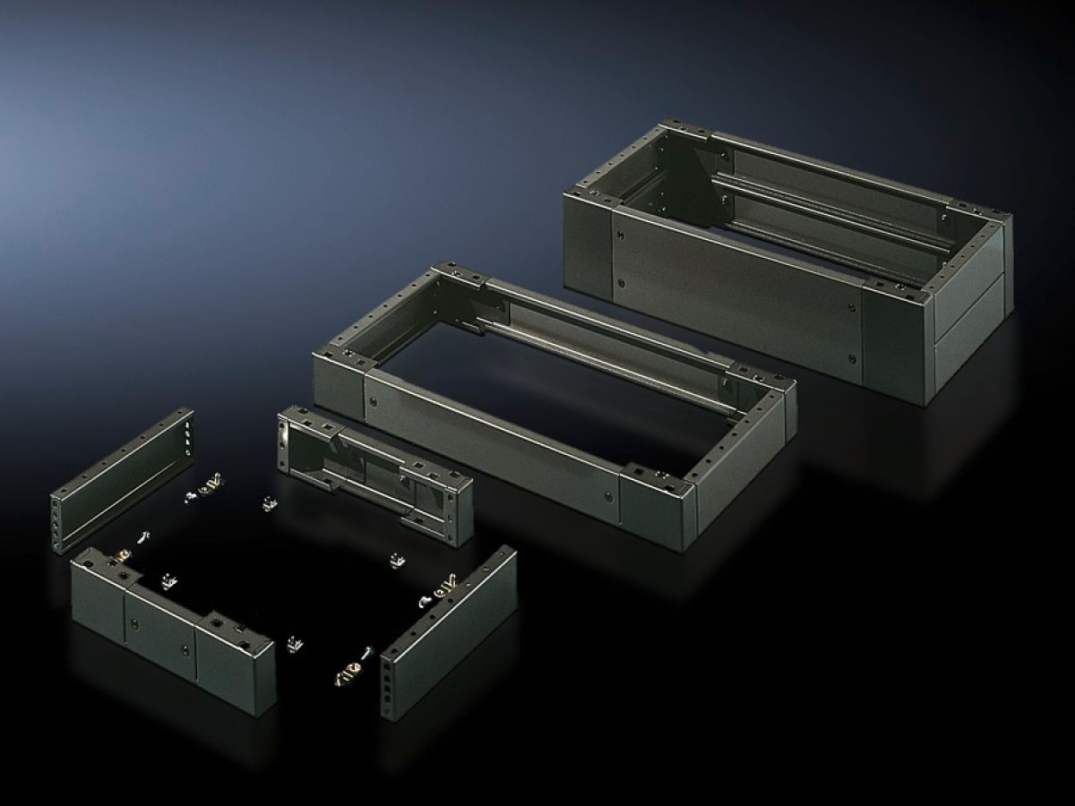 Rittal SO 2807.200 Sockel, komplett Stahlblech, für AE, Universalpulte TP