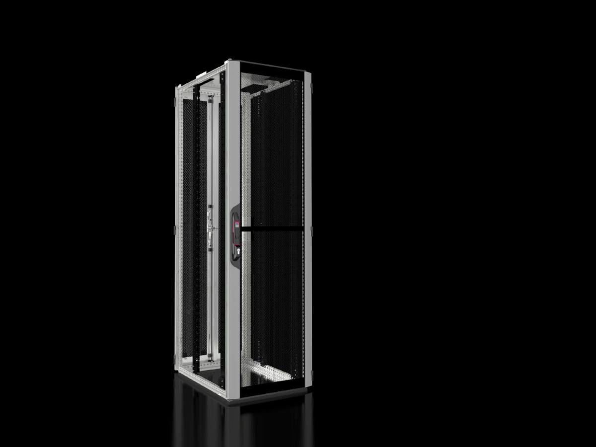 Rittal VX 5330.113, Network/server rack VX IT with vented doors, with 482.6 mm (19") mounting angles, standard