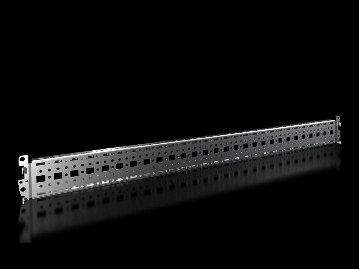 Rittal VX 8617.040, Punched section with mounting flange, 18 x 64 mm for VX
