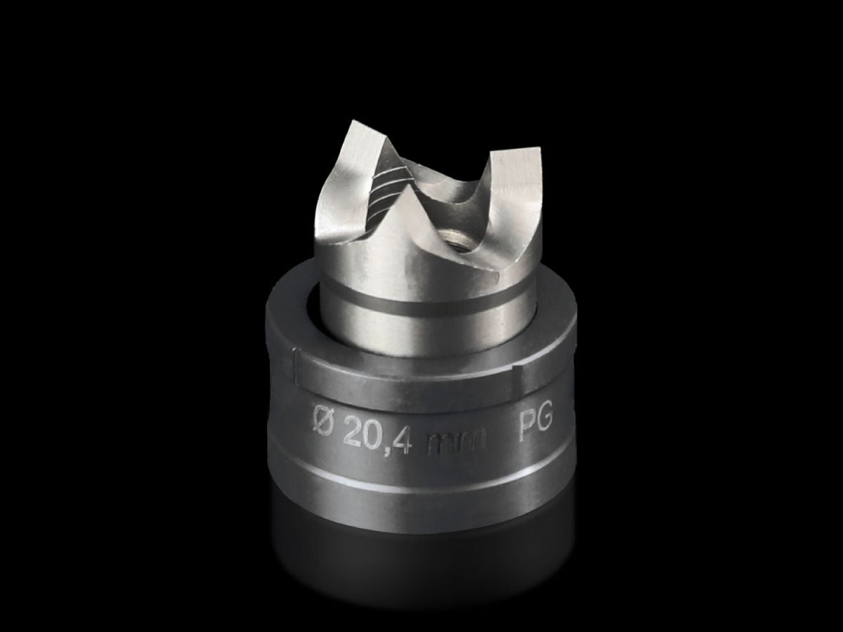 Rittal AS 4055.120 Spalt-Blechlocher rund für Edelstahl, mit 3-fach Teilung