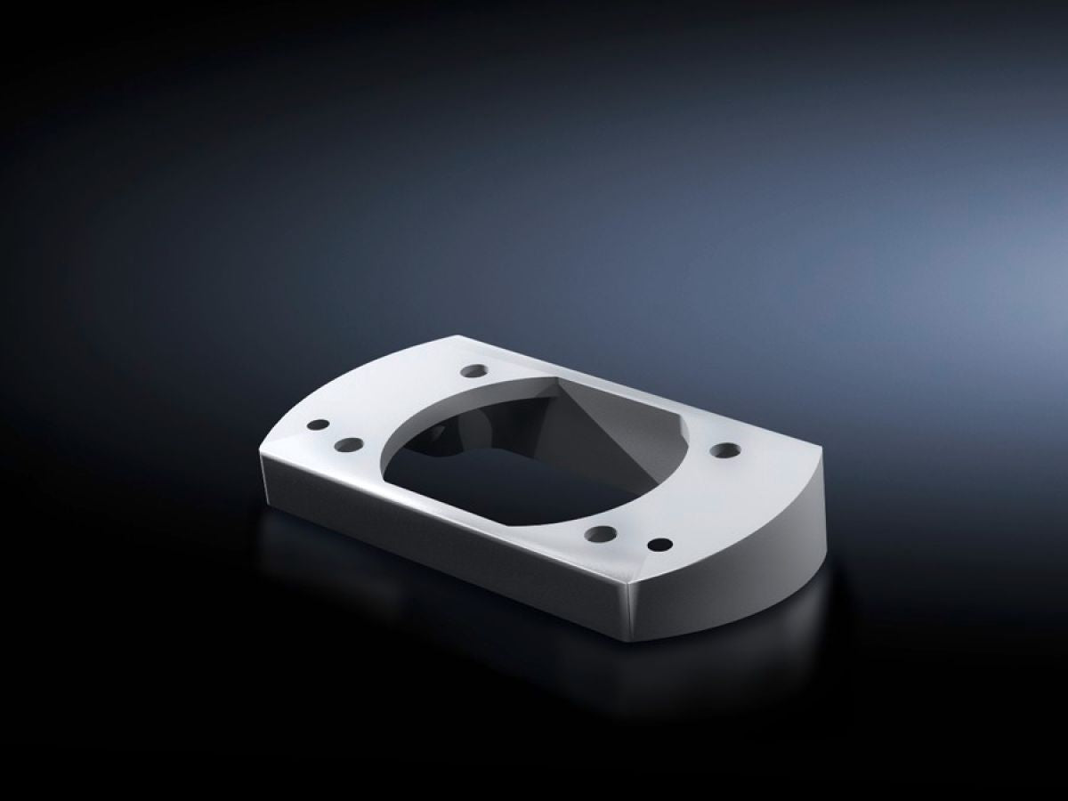 Rittal CP 6206.440, Tilting adaptor 10° for support arm connection 120 x 65 mm