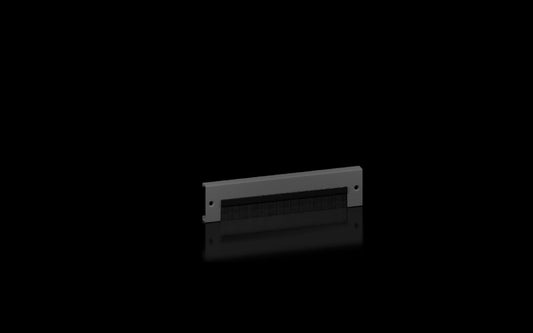 Rittal VX 8660.092, Base/plinth trim panels with brush strip for base/plinth system VX, sheet steel