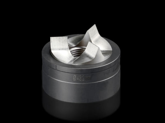 Rittal AS 4055.143 Spalt-Blechlocher rund für Edelstahl, mit 3-fach Teilung