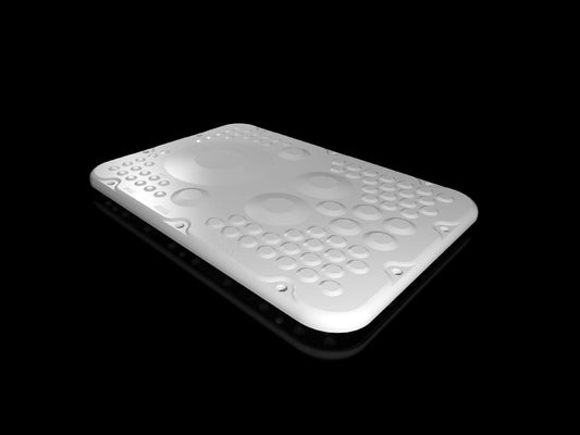 Rittal SZ 2565.300, Plastic gland plate with membranes, for AX