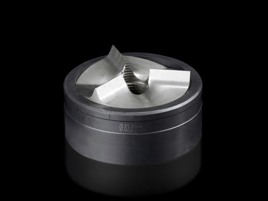 Rittal AS 4055.163 Spalt-Blechlocher rund für Edelstahl, mit 3-fach Teilung