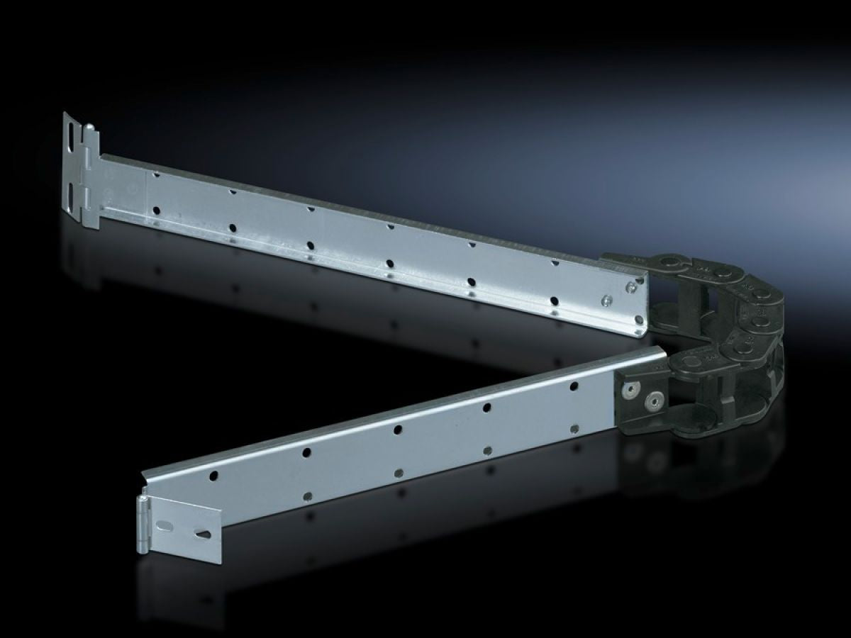 Rittal DK 7163.565, Cable support hinged, with anti-kink device and clamp