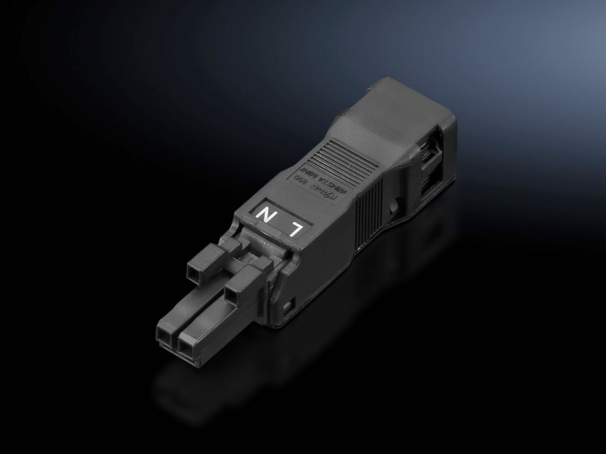 Rittal SZ 2500.620, Connection accessories for self-assembly for LED system light, connector/jack