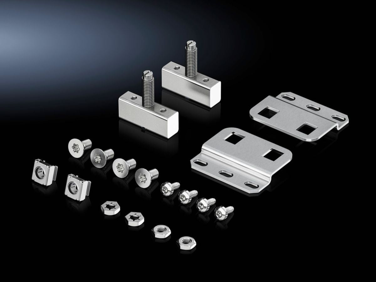 Rittal VX 8617.650, Hinge attachment for partial mounting plate VX