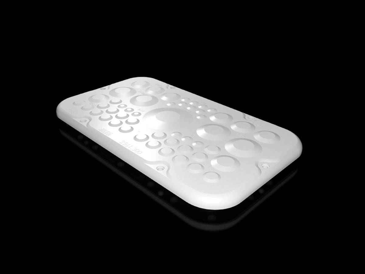 Rittal SZ 2561.300, Plastic gland plate with membranes, for AX