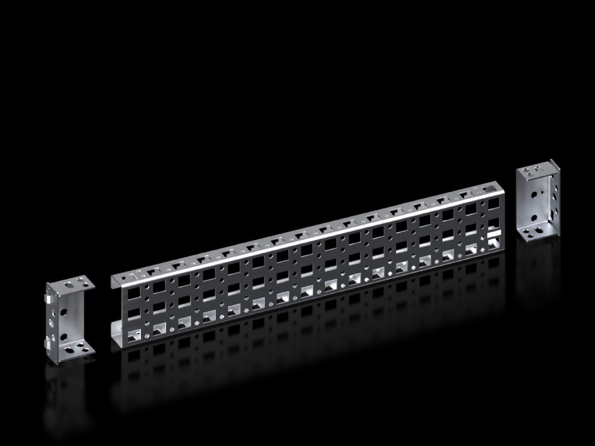 Rittal VX 8100.741, Punched section without mounting flange, 23 x 64 mm for VX, VX SE