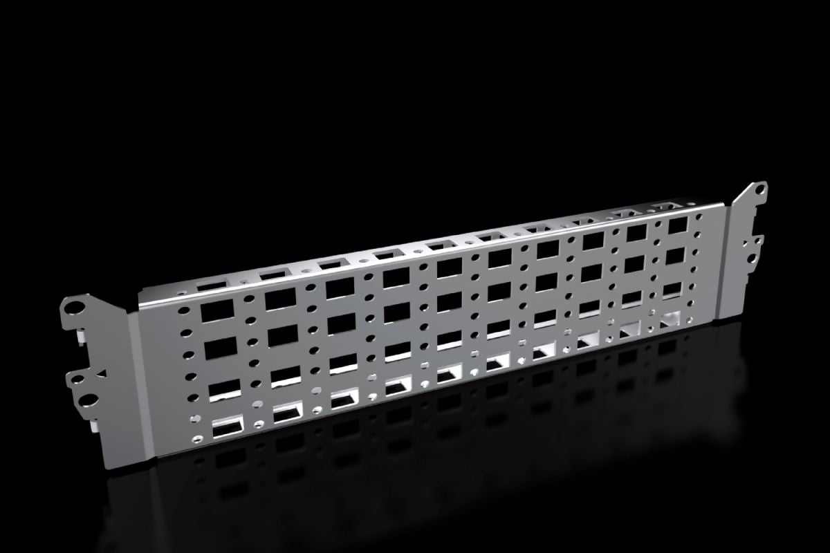 Rittal VX 8100.730, System Chassis 23 x 89 mm, Stainless Steel for VX, VX SE