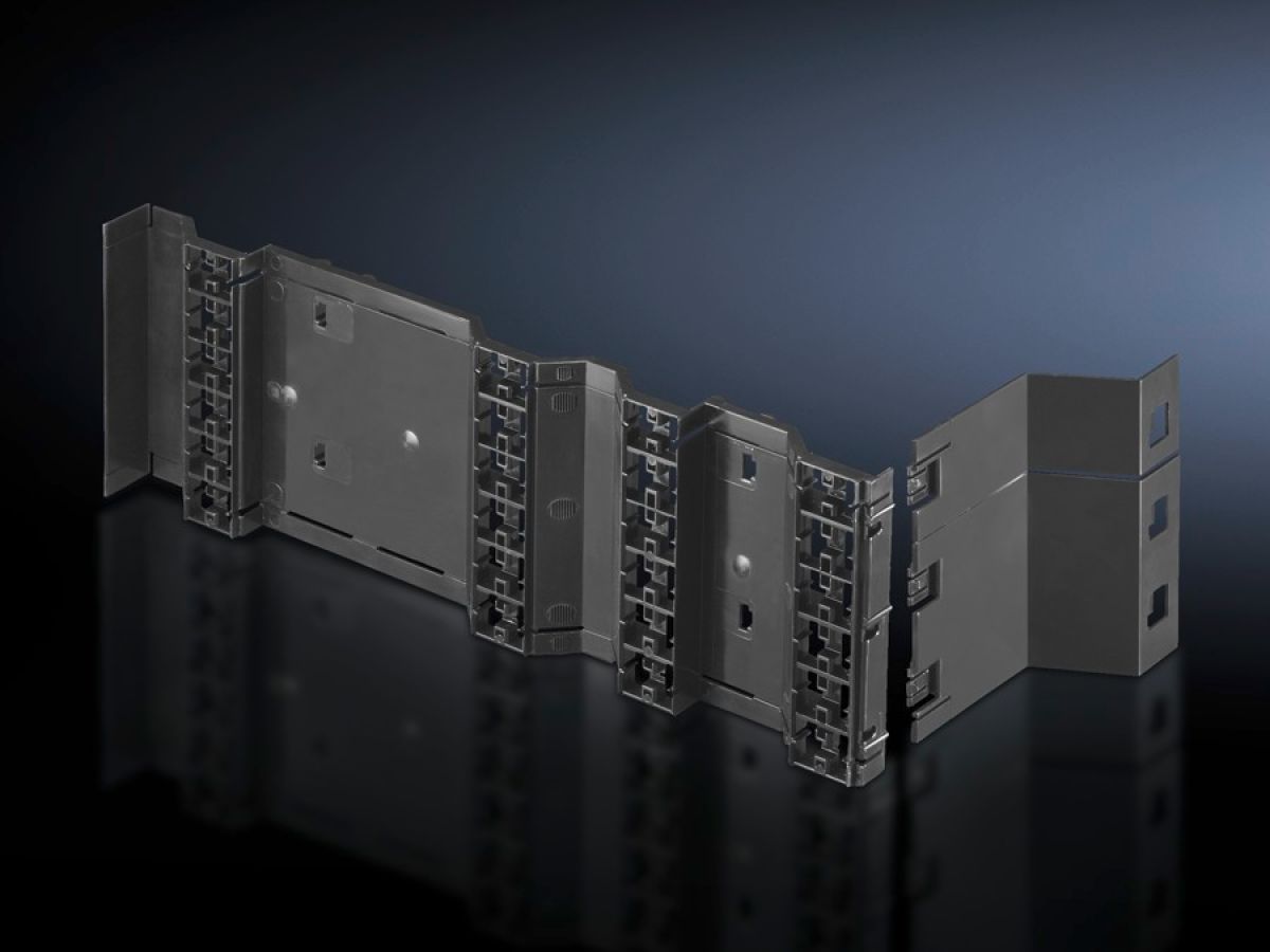 Rittal SV 9674.380, Cover Set for distribution busbar (Jean Müller fuse-switch disconnector section)