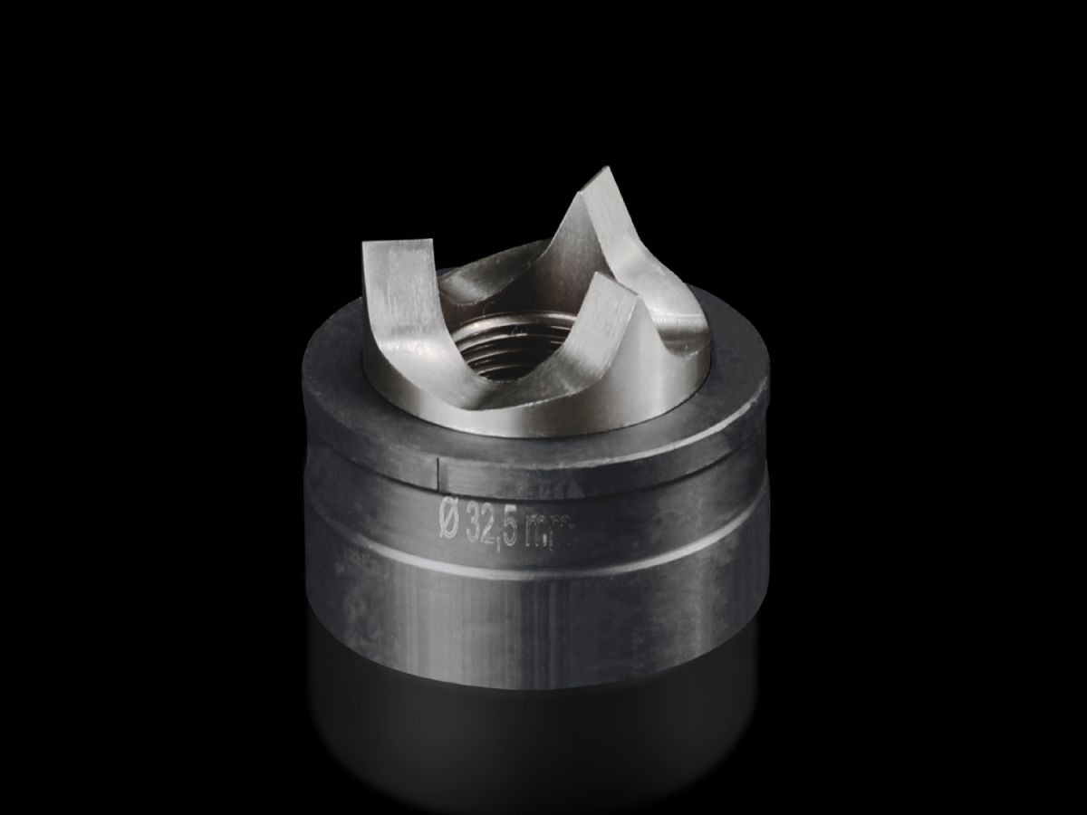 Rittal AS 4055.132 Spalt-Blechlocher rund für Edelstahl, mit 3-fach Teilung