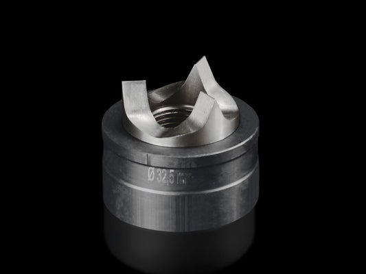 Rittal AS 4055.132 Spalt-Blechlocher rund für Edelstahl, mit 3-fach Teilung