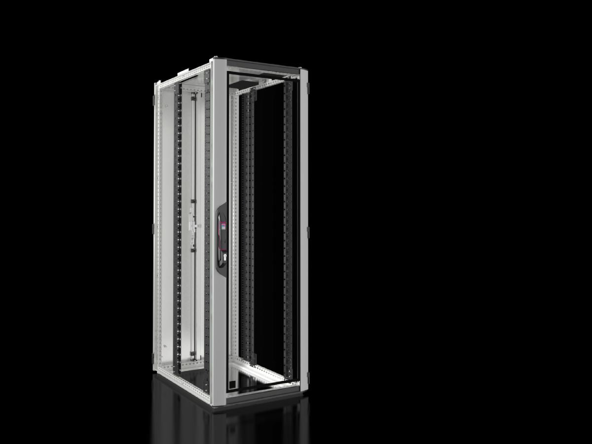 Rittal VX 5328.123, Network/server rack VX IT with glazed door, with 482.6 mm (19") mounting angles, standard