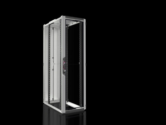 Rittal VX 5308.123, Network/server rack VX IT with glazed door, with 482.6 mm (19") mounting angles, standard