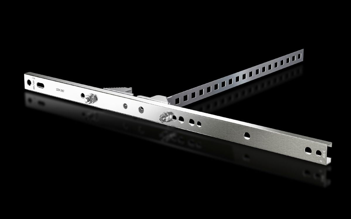 Rittal AX 2584.100, Pole clamp for AX, KX, AX plastic, AX IT, CS wall-mounted enclosures