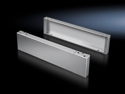Rittal TS 8702.000 Sockel-Elemente vorne und hinten, 200 mm Edelstahl für TS, VX SE