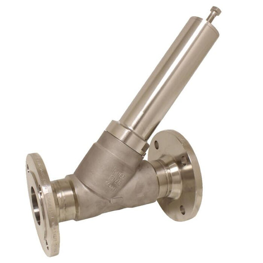 END Armaturen UV340109/AF, Überströmventil, DN80, FL, Medr.: 0.3-2.5bar, AF Edelstahl/EPDM, Ruhe zu, Federkraft schließend