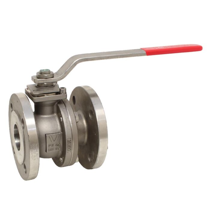 END Armaturen VS311011, Flanschkugelh. DN125, PN16,Baul.EN558-27 1.4408/PTFE-FKM-Graphit,voller Durchgang