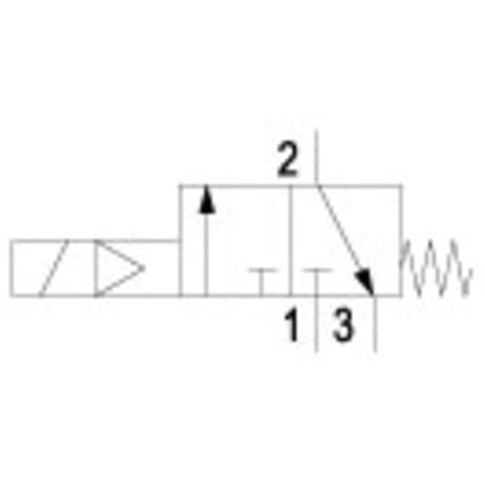 Aventics R414011829, 3/2-Wegeventil, Serie CD07-LT