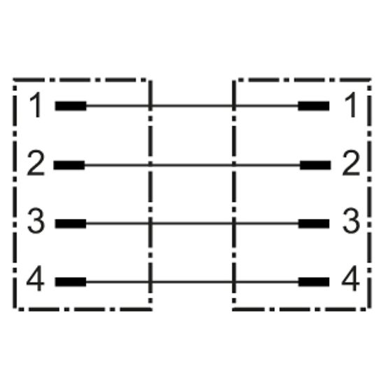 Aventics R412026799, Rundsteckverbinder mit Kabel, Serie CON-RD