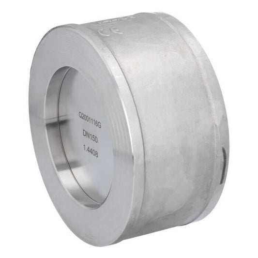 END Armaturen ZR334012, Scheiben-Rückschlagventil DN150, PN10-40 Edelstahl 1.4408/EPDM, max. 40bar